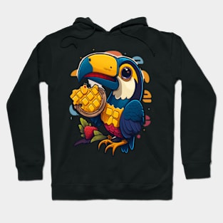 toucan and waffles Hoodie